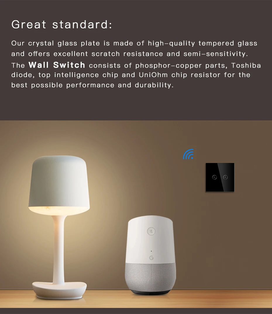 Умный дом tuya с поддержкой Alexa и google home электрический выключатель дистанционным управлением сенсорный Wi-Fi беспроводные устройства для умного