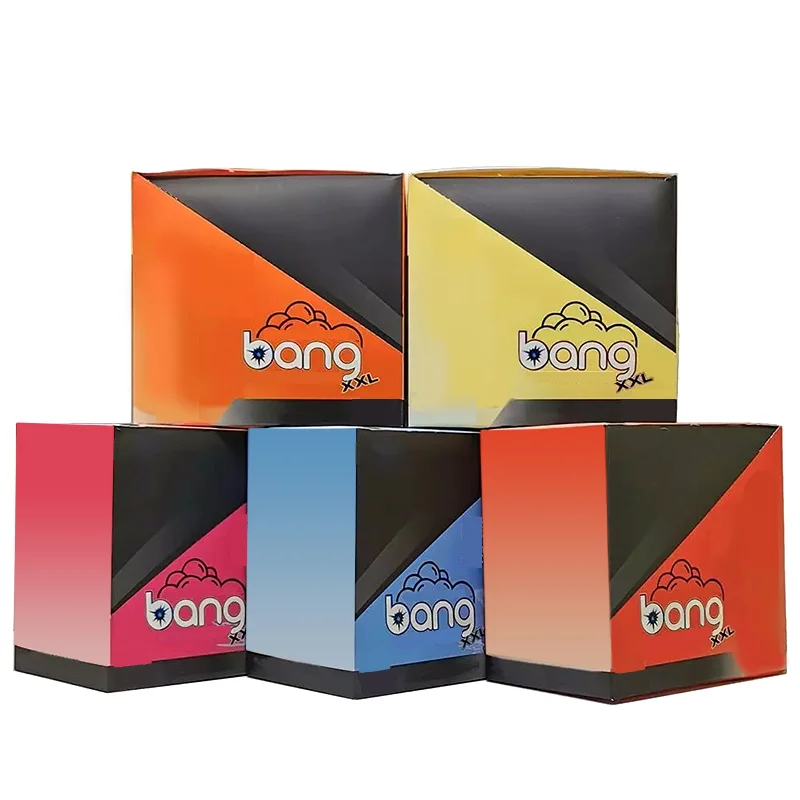 
bang disposable outer box vapes packages ecig box packing used for bang xxtra 