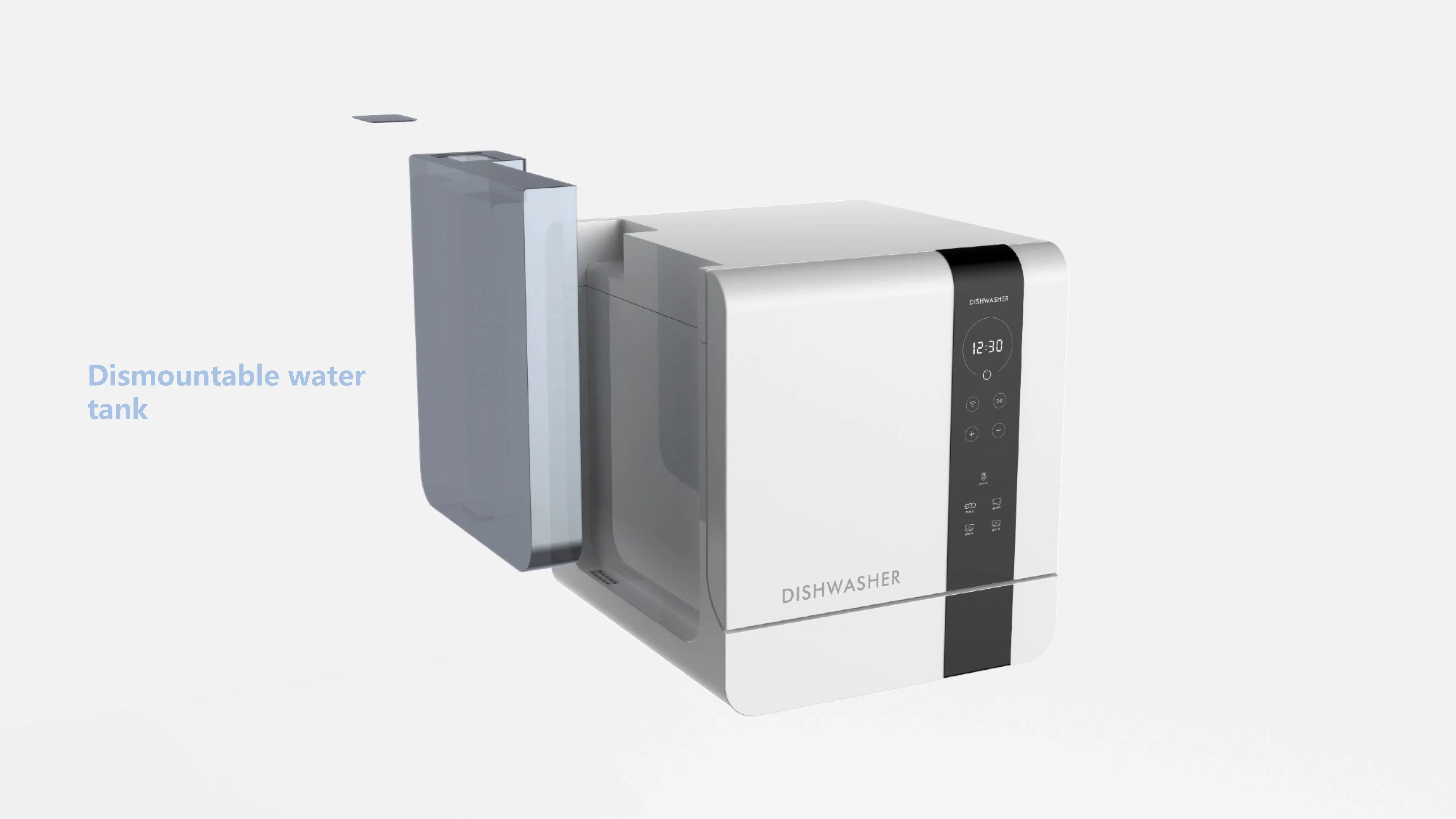 6sets mini Dishwasher/Portable dishwasher/Dish washer with LED Display