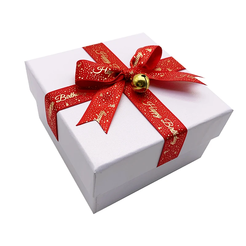 Handmade Gift Box Decoration Pre-tied Pull Elastic Loop Ribbon Packing Bows