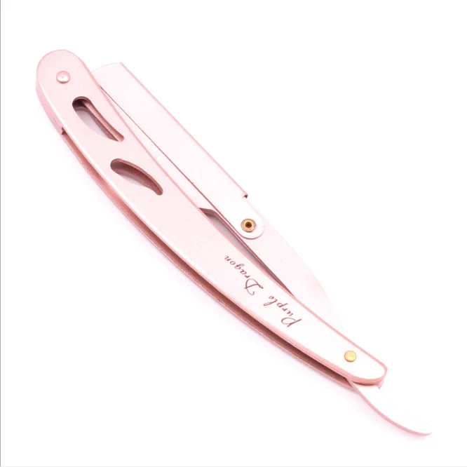 Men Barber Tools Hair Antique Black Folding Shaving Knife Stainless Steel straight razor