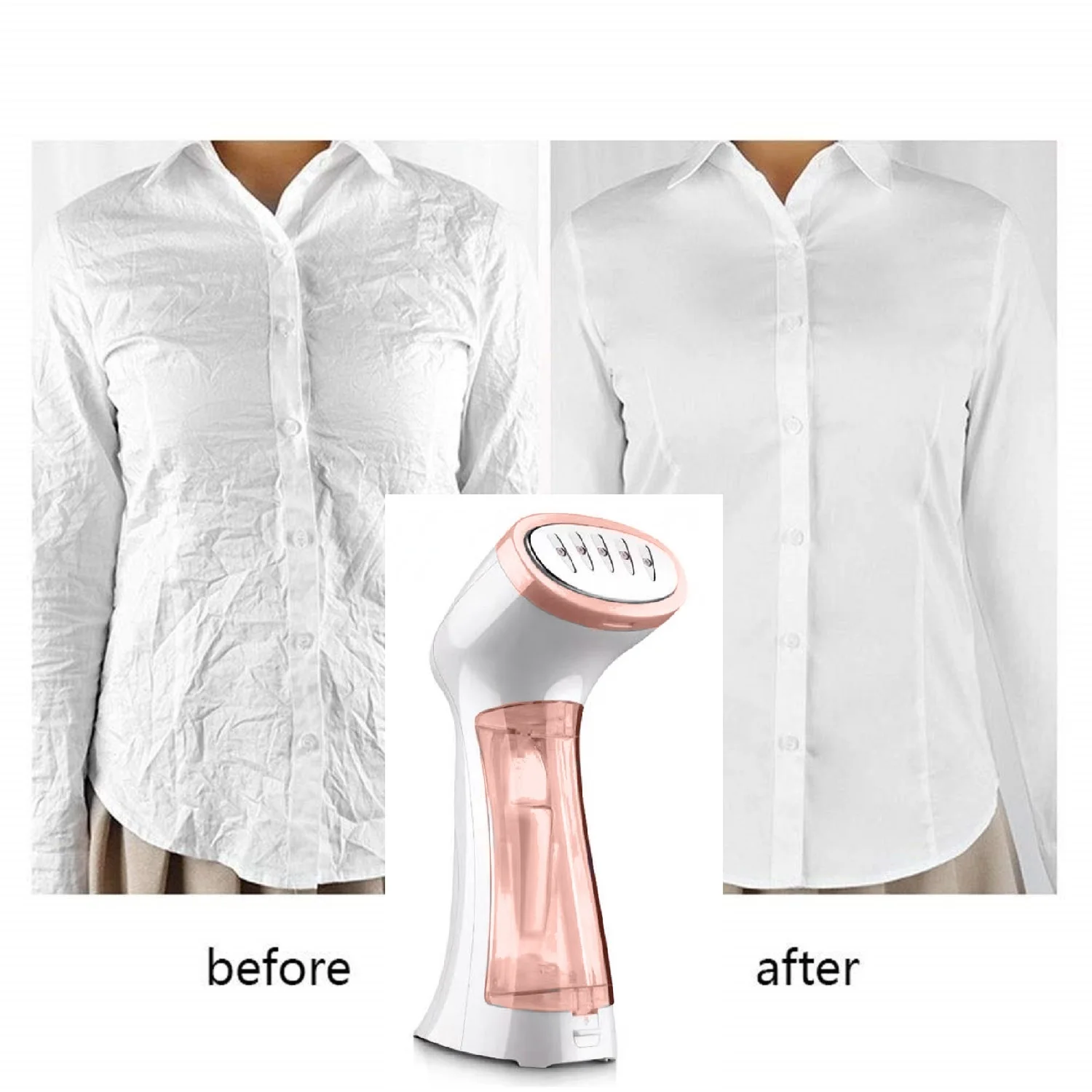 Mini new design 1000W convenient good quality garment steamer go and travel handheld steam iron steam press