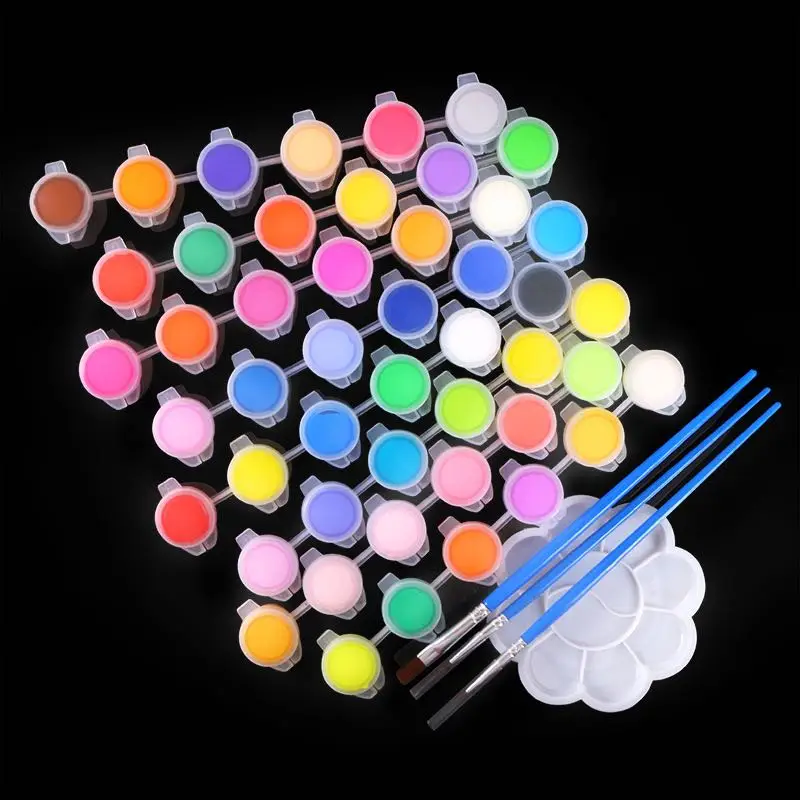 Hot Selling student Product - Bright Water Color Pellet Non-toxic Tempera Paint Set At Factory Price