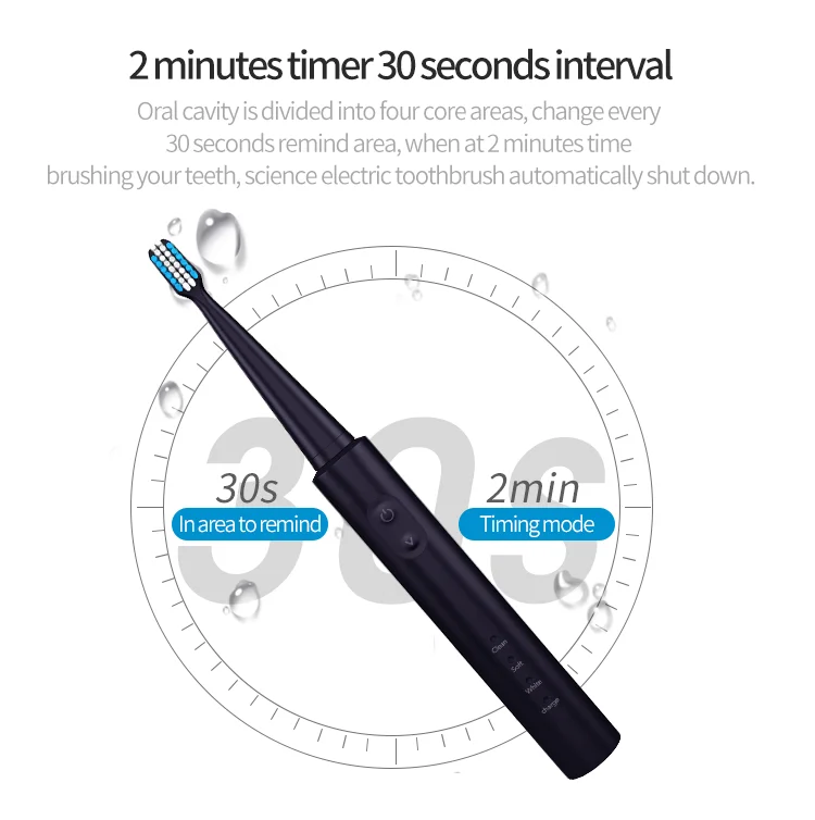 New  sonic toothbrush adult fast charging ultrasonic vibration electric toothbrush