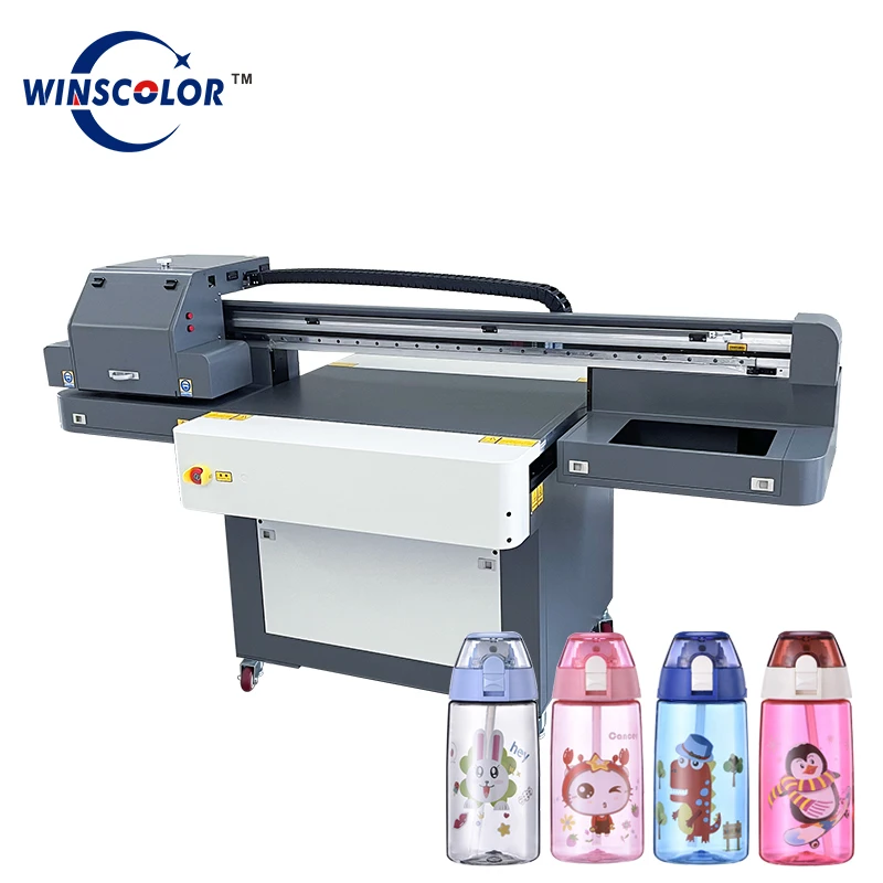 2024 uv flatbed printer 6090 high speed wood board UV digital ceramic tiles uv printer