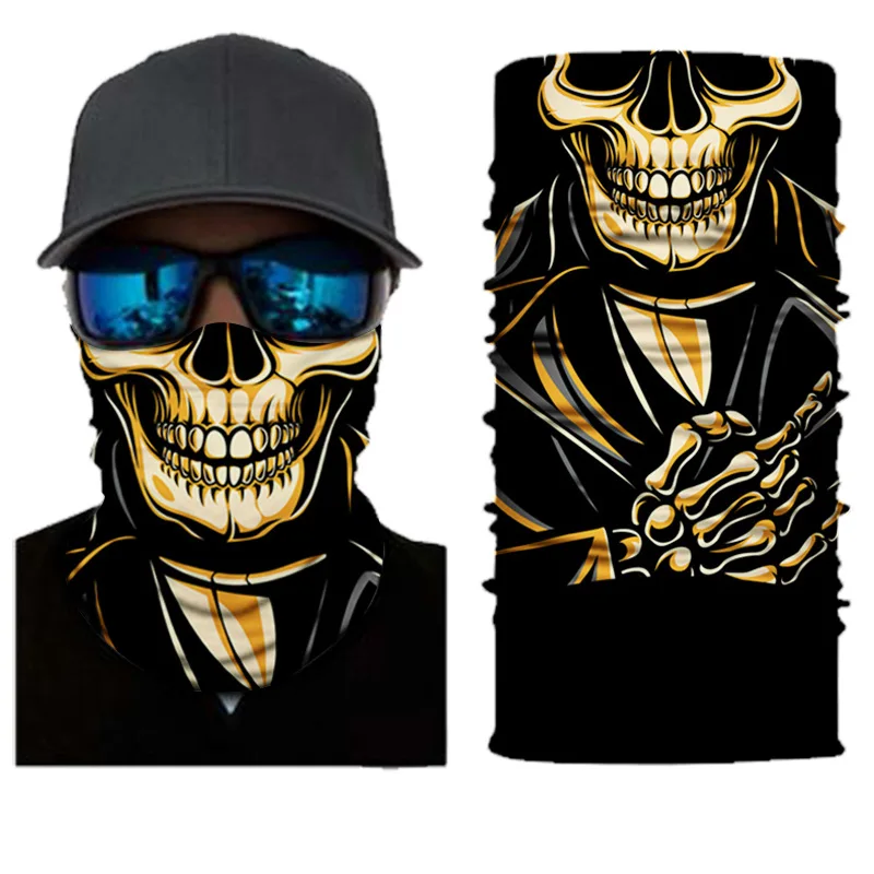 New Design Neck Gaiter Scarf Bandana Neck Protection Free Sample Comfortable Seamless Bandanas