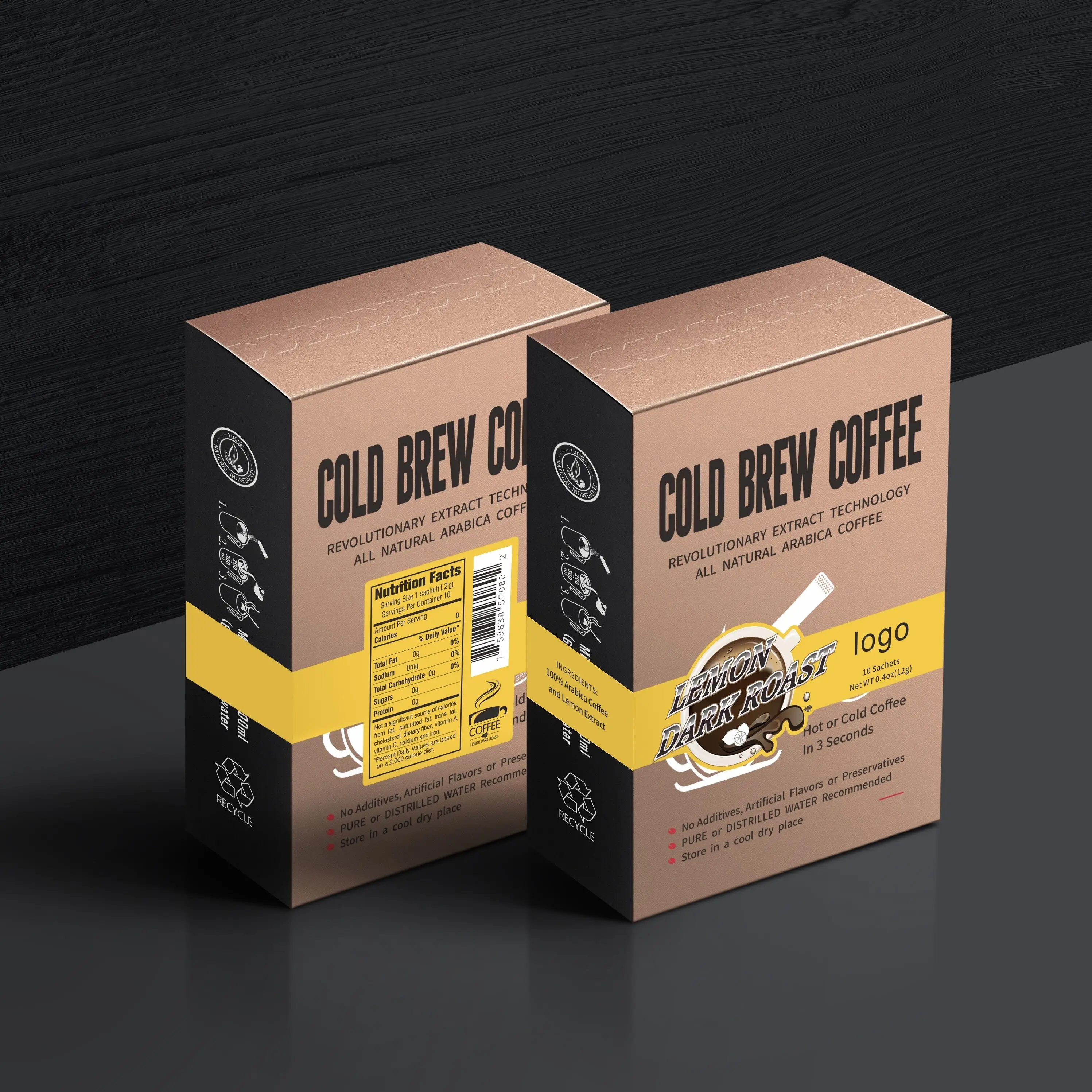 
Восстанавливающий Топ фруктовый холодный Арабика Премиум OEM лимонный Темный обжаренный кофе 