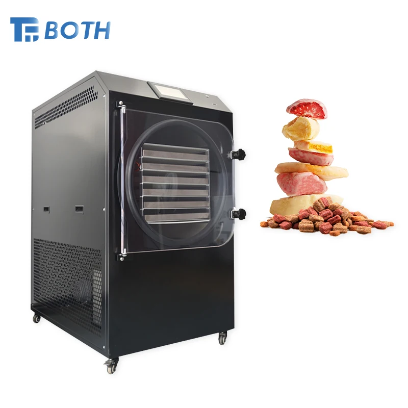 Home Use 6kg 8kg 10kg 15kg 25kg Vacuum Freeze Dried Candy  Freeze Dryer Machine For Food