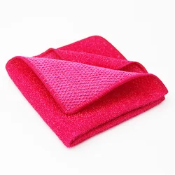Wholesale super strong absorbent decontamination kitchen rag cleaning dishcloth microfiber scouring towel