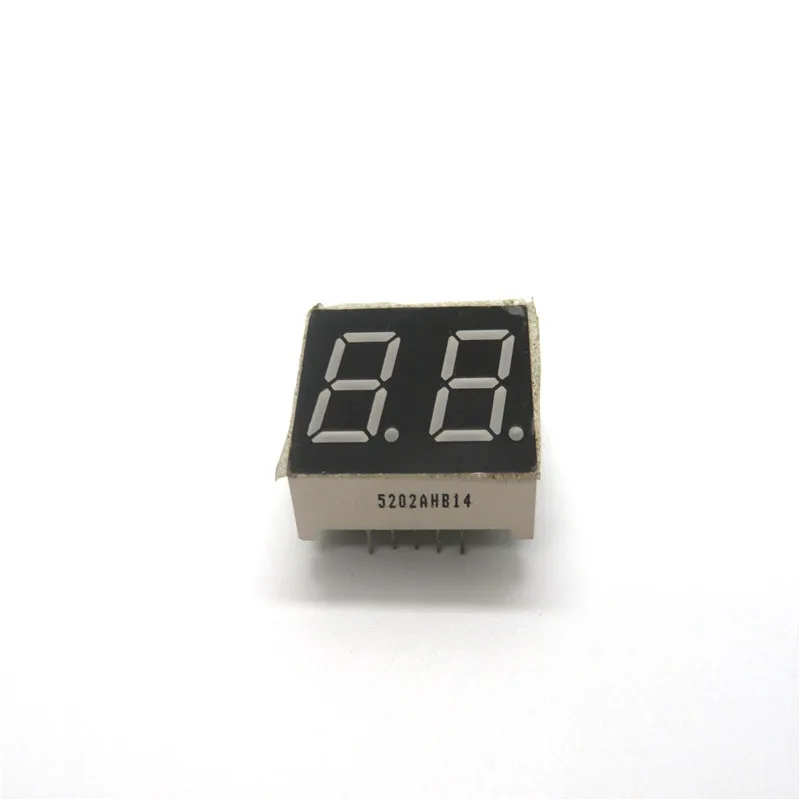 0.52 inch anode common two digital 7 segment led tube
