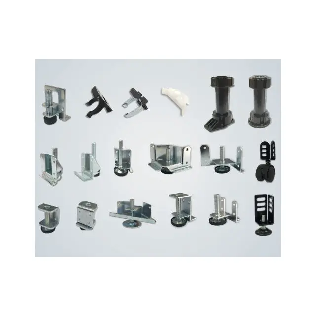 Hyderon Customized adjustment legs height Metal Kitchen Cabinet Feet For furniture Accessories