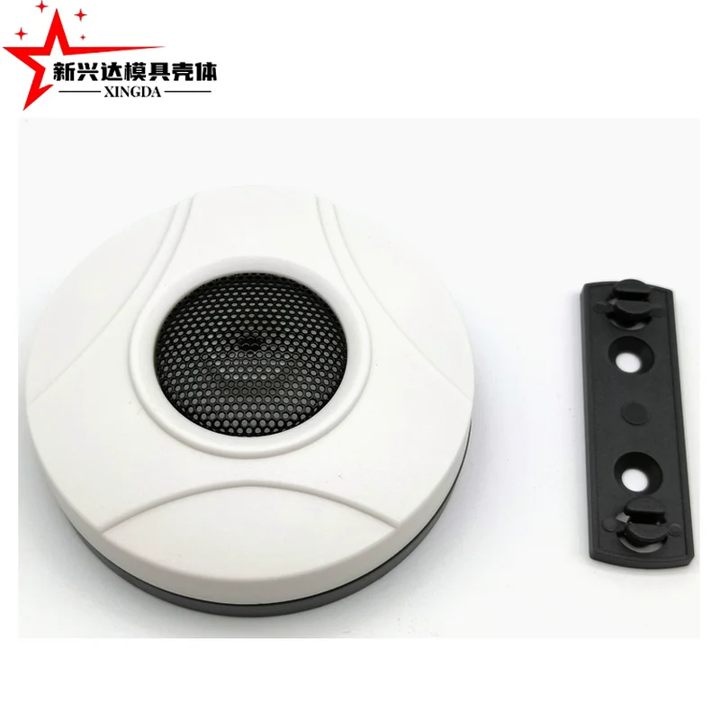 Digital speech fidelity pickup plastic case buzzer suction top plastic cover Smoke detector box