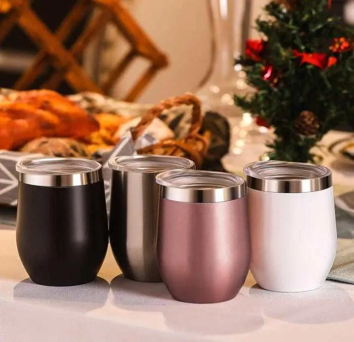 Best quality 2022  12oz stainless steel double wall insulated stainless steel wine tumbler