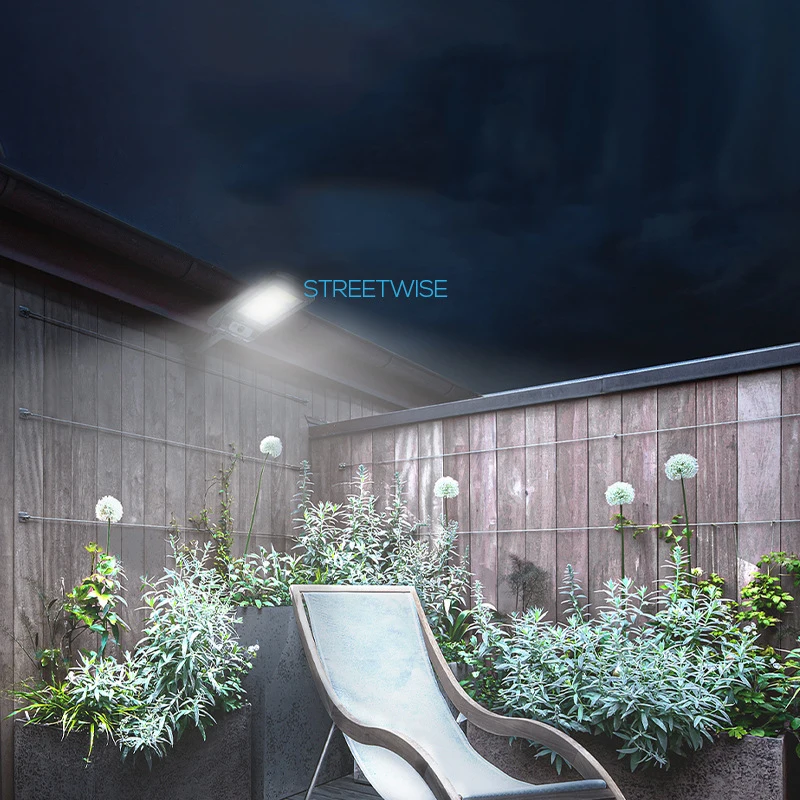 IP67 solar panel street lights powered lighting pole lamp for garden