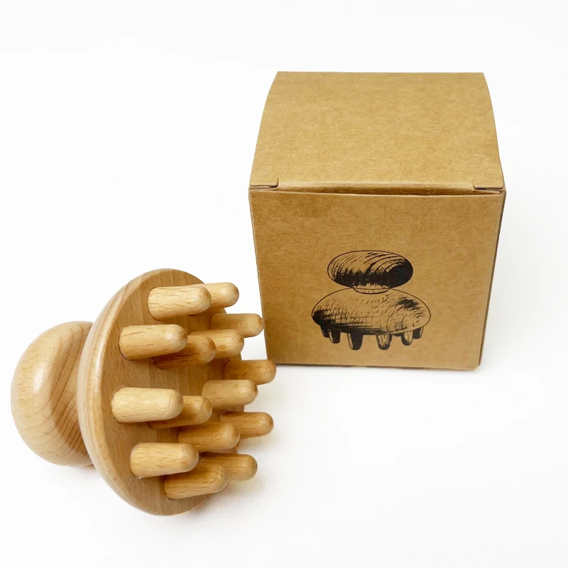 Trending Products On Amazon Small Mushroom  Scalp massager Anti-cellulite Body Massager Scalp Hair Detangling Brush