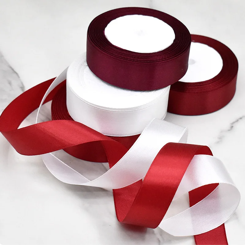 Factory Direct  Printed Satin Ribbon Polyester Satin Ribbon satin ribbon with cutting