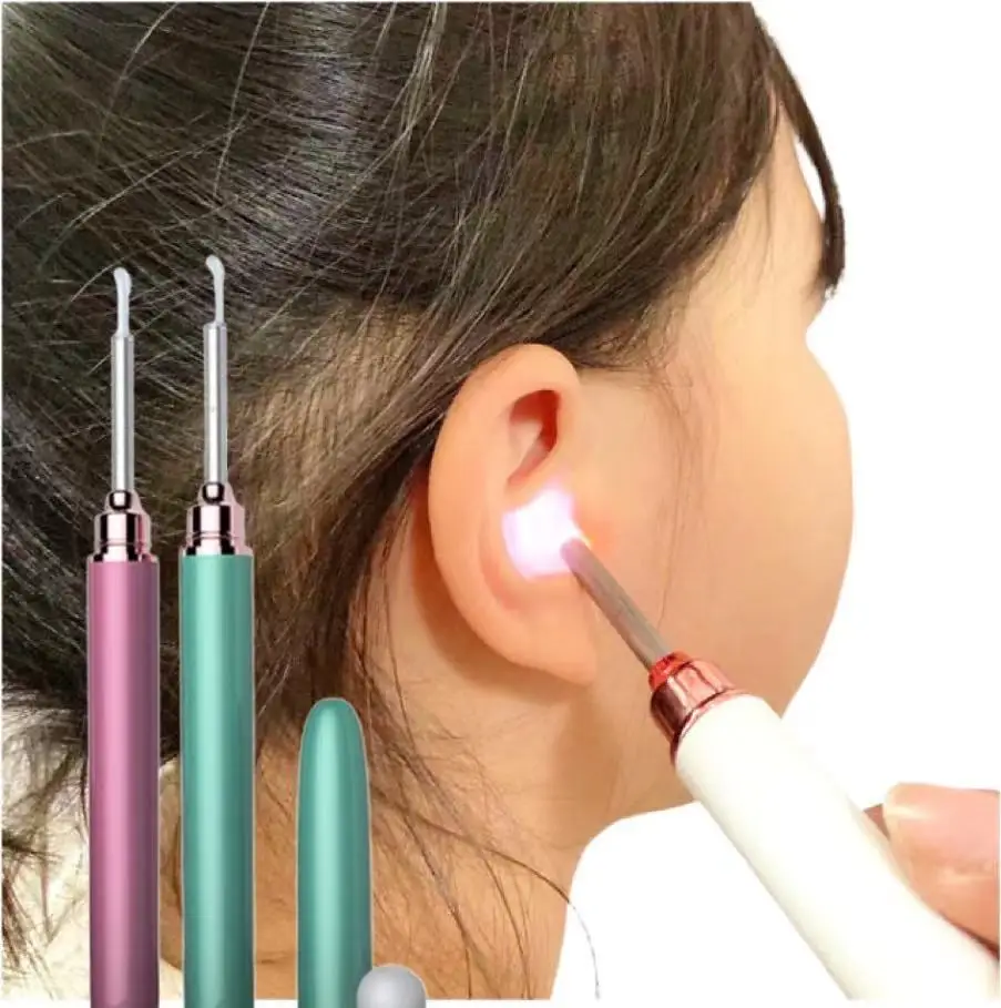 Mini Ear Camera Wifi  Hd 1080p Cleaner with Camera Visual Personal Home Use  Ear Cleaner Intelligent  Ear Wax Remover
