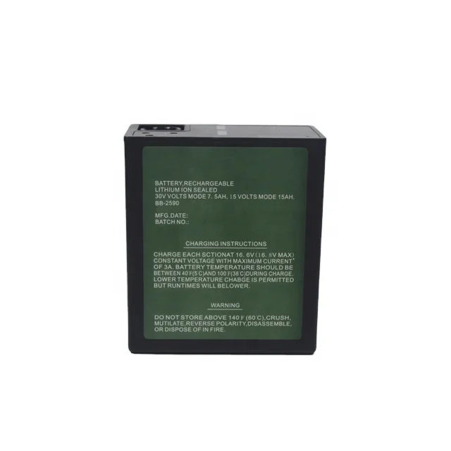 Rechargeable Lithium-Ion BB-2590/U Battery for Cobham tEODor EOD robots