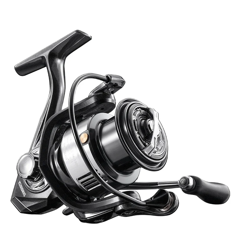 Fishing Reel Nylon Body Aluminum Fishing Tackle Deep Sea Accessories Bait  Spinning Reel for bass marlin salmon