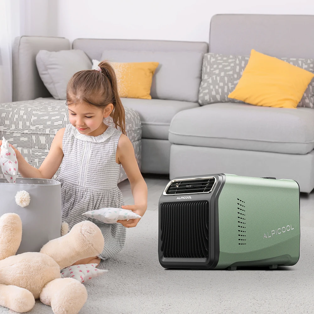 Alpicool portable air conditioner fast cooling compressor ac air conditioner mobile  220V/110V AC mini air conditioning safety