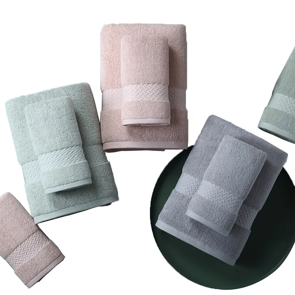 Super Soft Face Towel Hotel Luxury Towel Sets White China Kairong Supplier