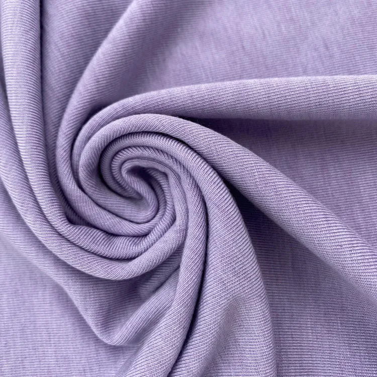 Wool Lyocell Spandex Blended Knit Fabric for Sport Wear Sportswear T-Shirt Fabric
