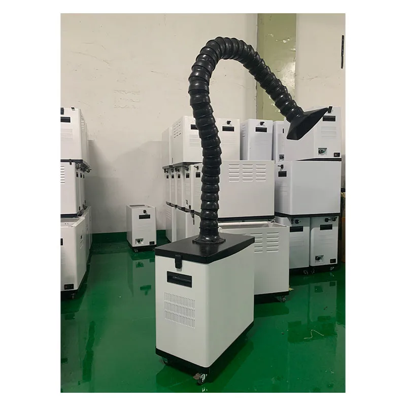 Exhaust smoke collector