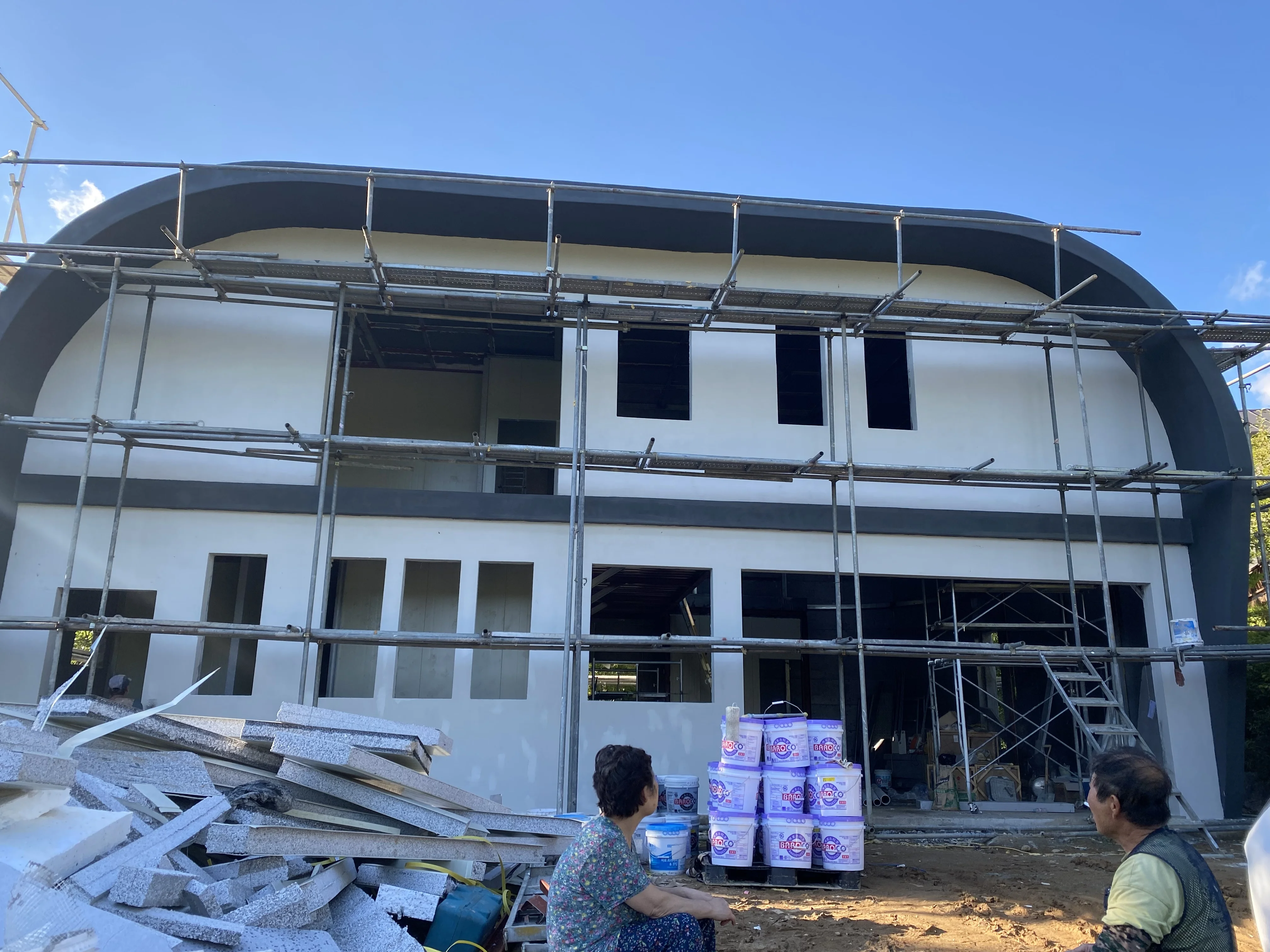 Fast install modar house Prefabricated Luxury villa Two Storey EPS Prefab House