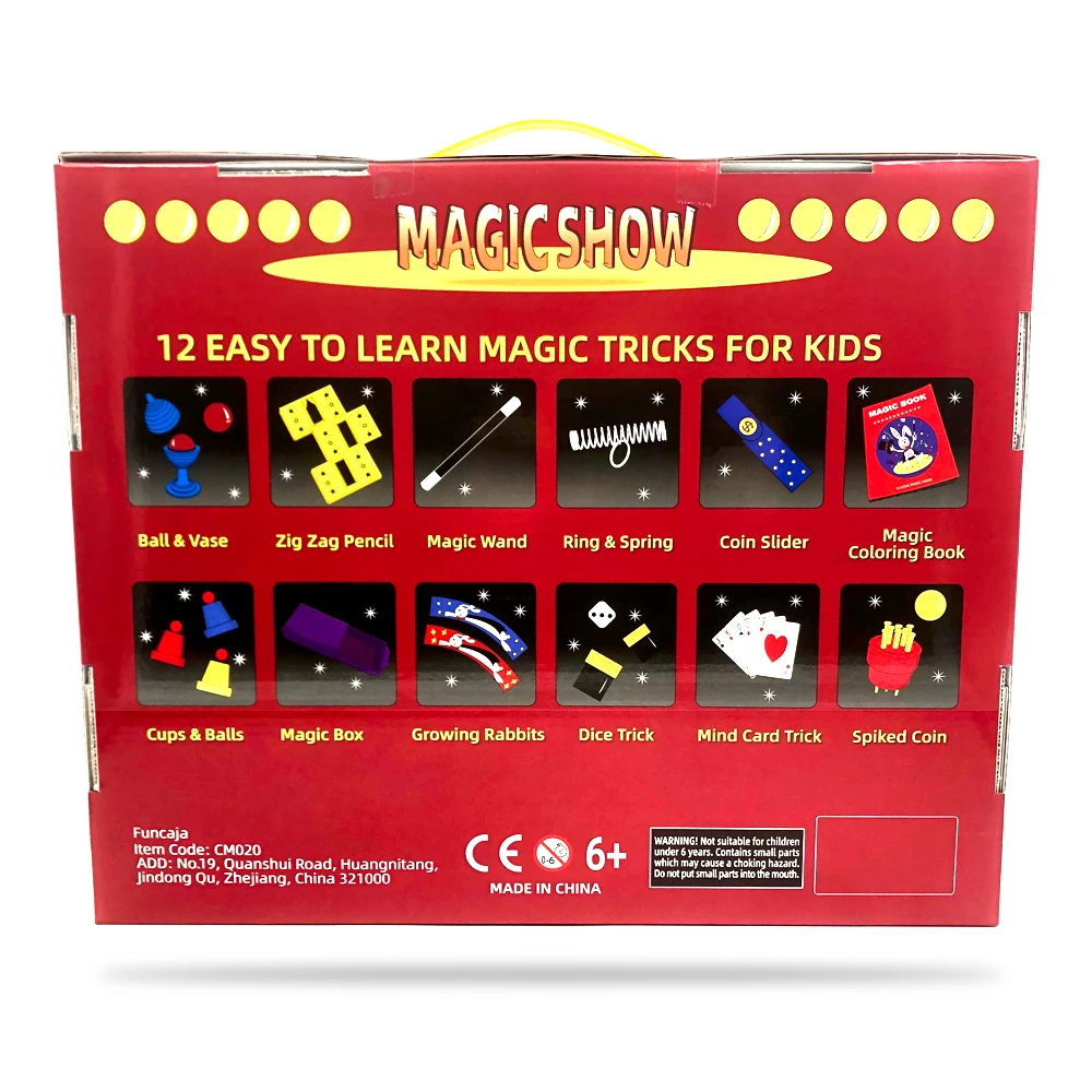 
Magic Tricks Wholesale Easy Magic Kit for Kids age 6 to 12 