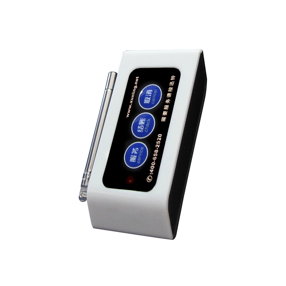Guaranteed quality proper price waiter call button long distance pager wireless calling system