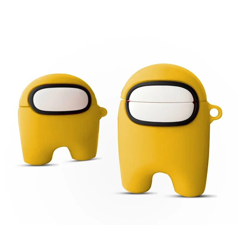  Популярная игра среди нас для Airpods милый чехол 3D Мягкий силиконовый наушников 1/2 Case