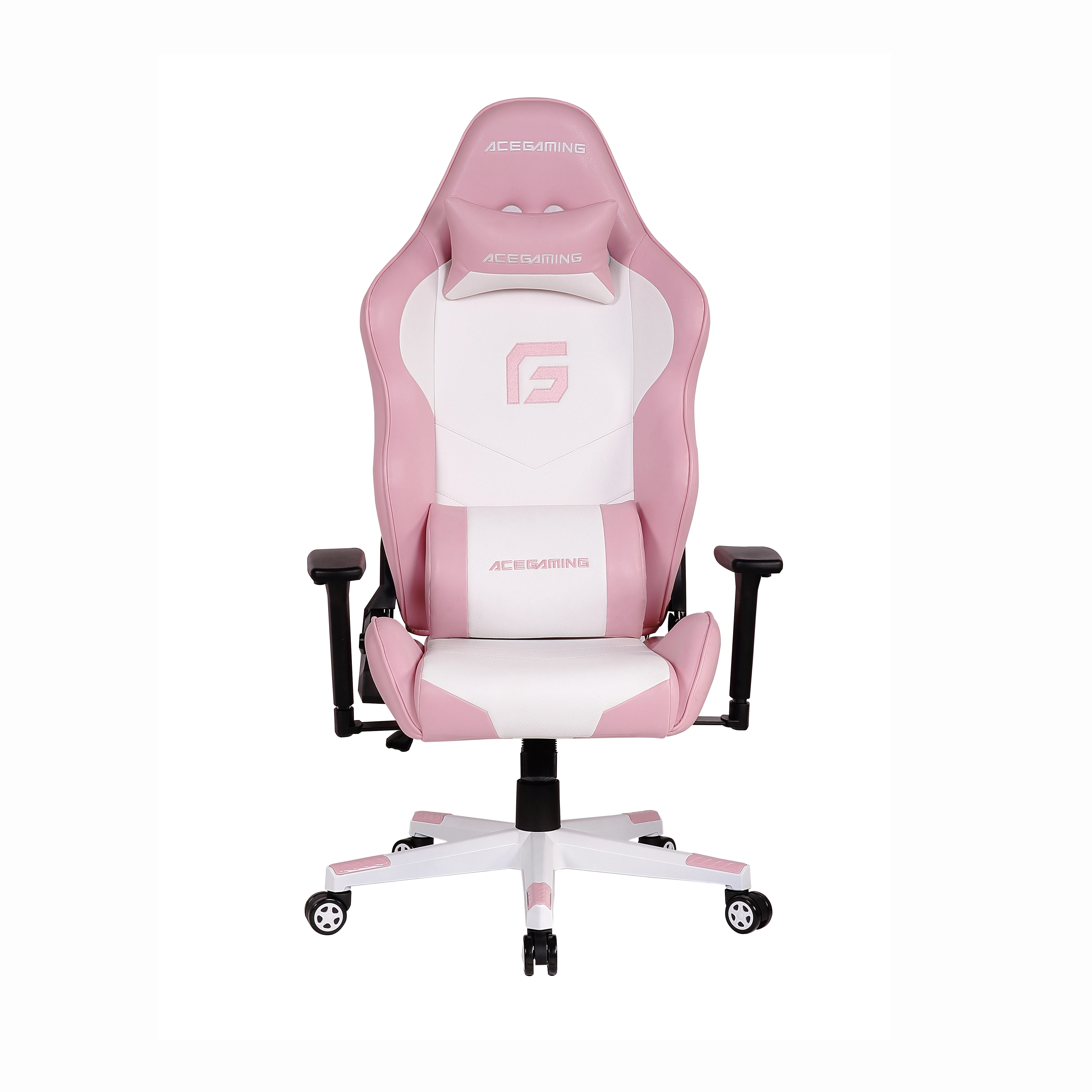 Wholesale pink cute office gamer chair for sweet girl swivel computer gaming racing chair Ergonomic Pink Gaming Chair