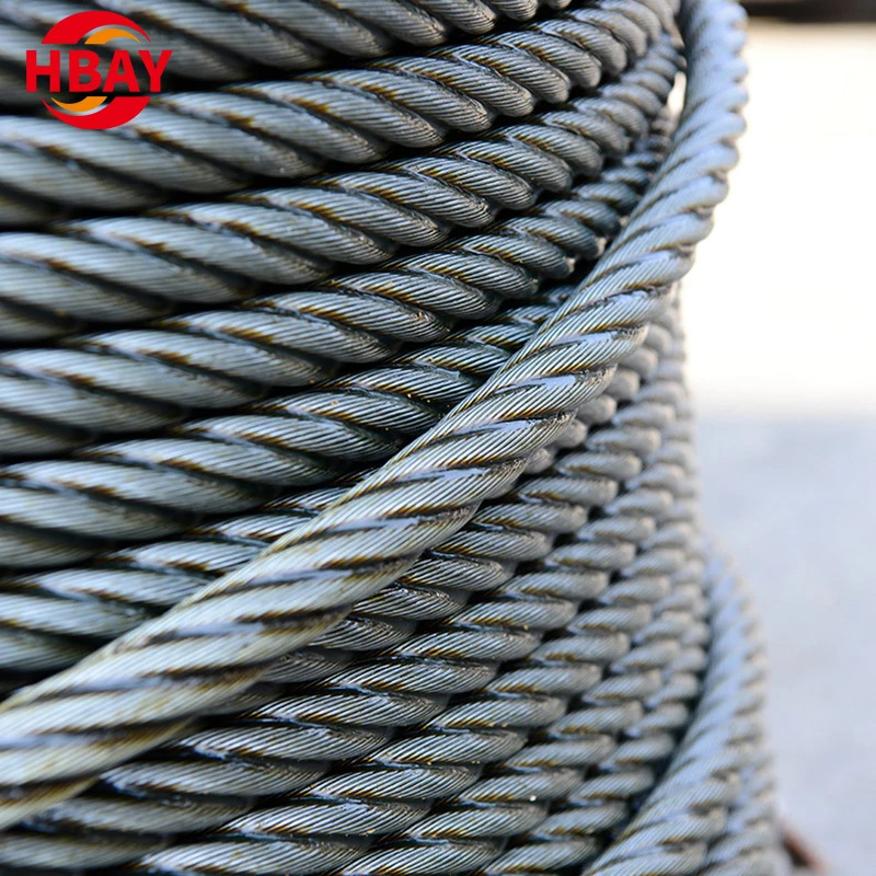 High tensile strength steel wire rope tubular stranding Strands Cables Prestressing Steel Strand