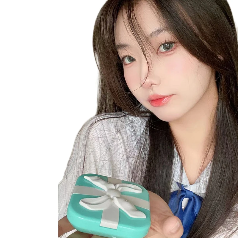 
ANTO Multifunctional Storage rgp contact lens case solution for wholesales Match with large mirror tweezers 