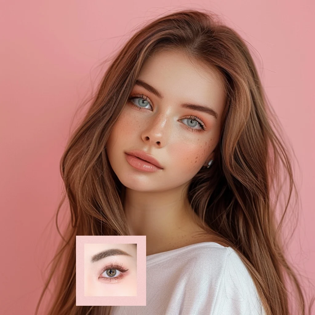 Passionate Kiwi Series Invisible Contact Lenses - Enchanting Vision for Every Occasion