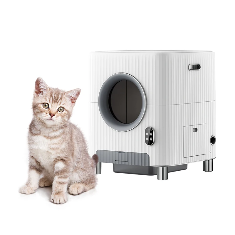 Customized New Products Health Monitoring Automatic Cat Litter Box Self-Cleaning Large