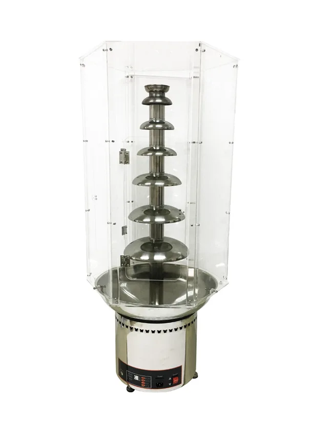 Крышка для фонтана шоколада с защитой от ветра и пыли, 7 слоев