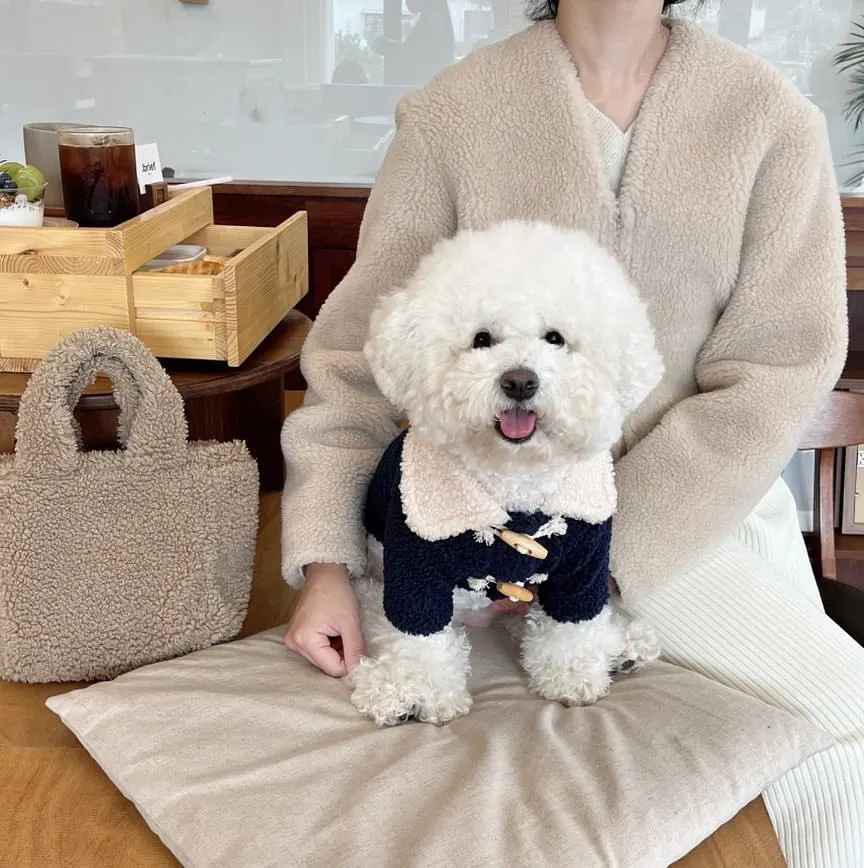 Wholesale Dog Clothes Winter Warm Dog Clothes Polar Fleece Pet Coat for Small Medium Dogs Cats