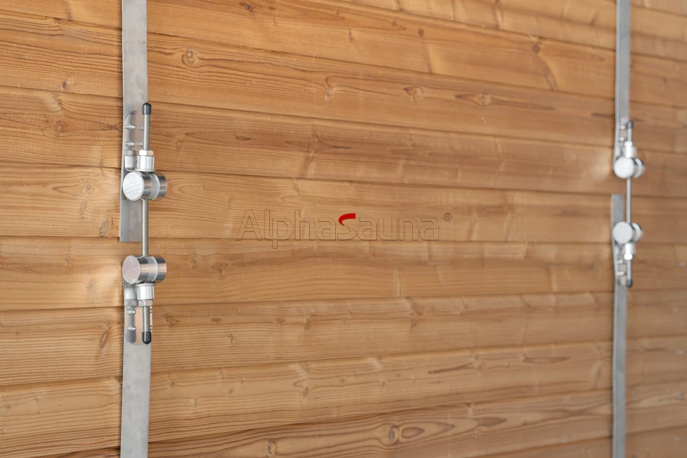 Outdoor Sauna And Rest Area Timber House Prefabricated Spa Tubs Sauna Rooms Out Bath tube