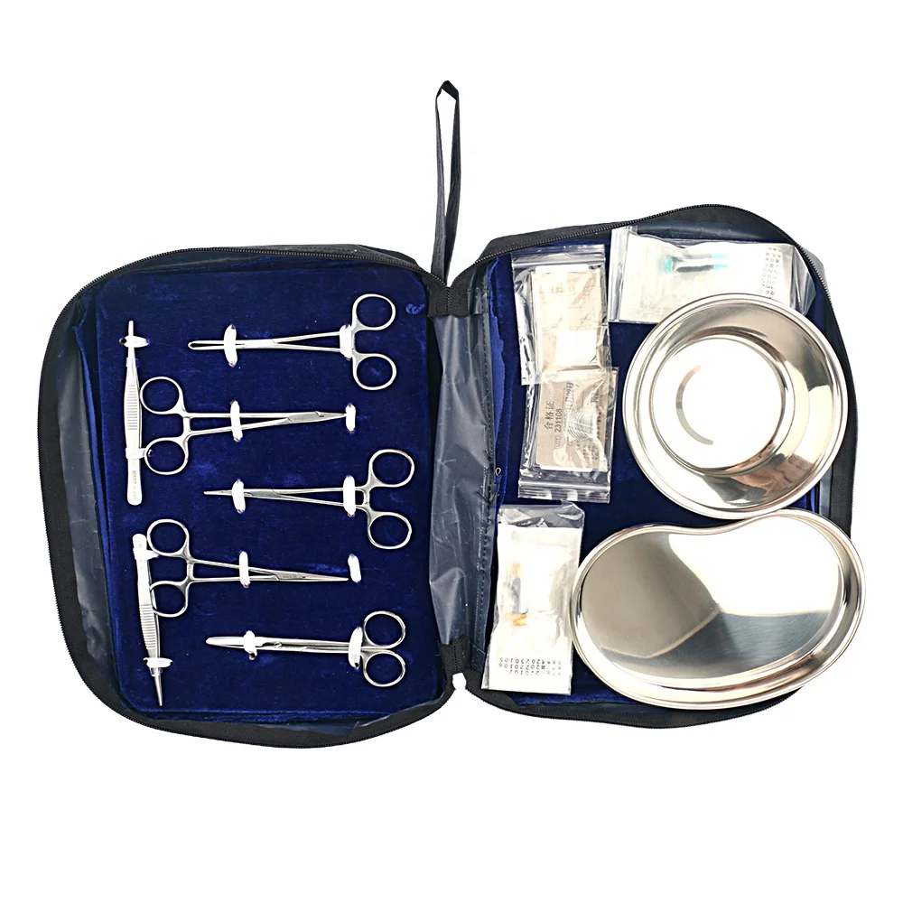 Wholesale Medical Suture kit All IN ONE Anatomy Biology Surgical Suturing Kits De