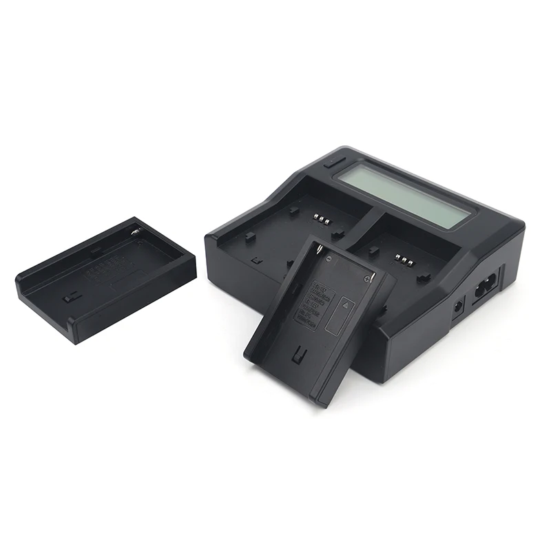 USB LCD Dual Portable Digital Camera Battery Charger Universal Charger For DSLR For Sony NP-F970 NP-F960 NP-F750 NP-F570