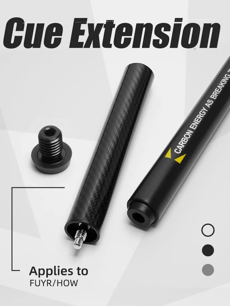 Billiards Accessories 8 Inch Pool Cue Extension With Bumper For Fury/How Brand  Extender Radial Joint For Fury Specific Cues
