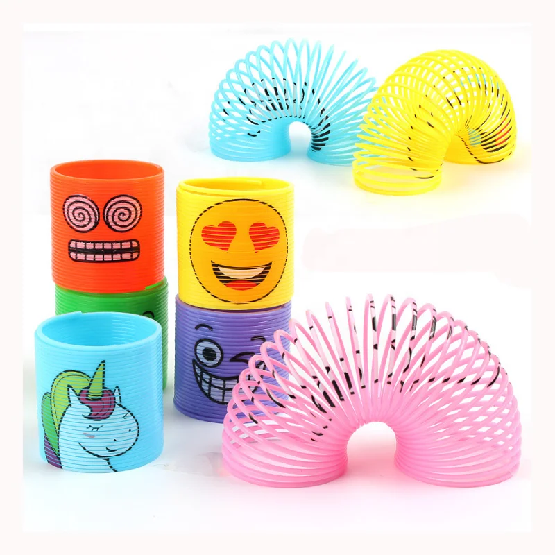 Vending Capsule Toy Mini Unicorn Rainbow Magic Spring Smiley Face Toys For Kids