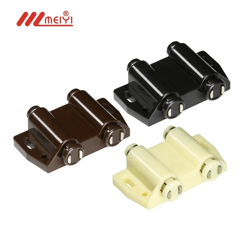 Meiyi furniture hardware double glass door magnetic catch Touch Latch for cabinet cupboard