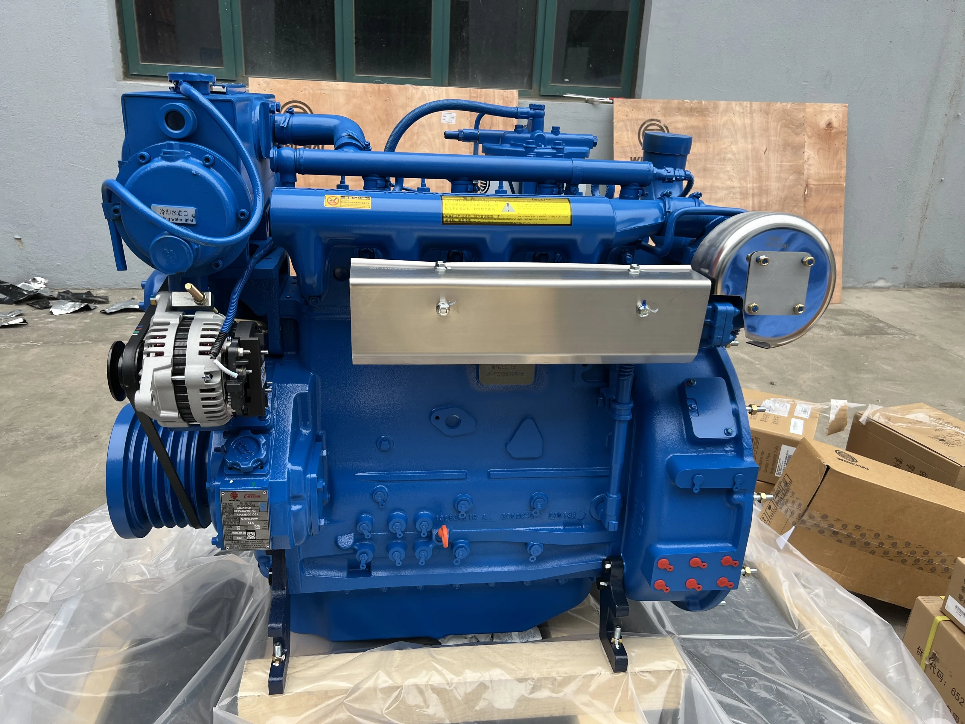 120HP/88KW/1800 об/мин Weichai WP4 серии 120hp дизельный двигатель WP4C120-18 для лодки