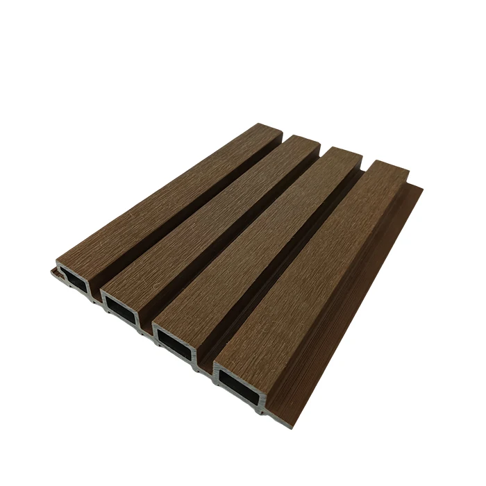Fireproof Modern Design Alternative Wood WPC Decor Wall Panel Outdoor Exterior Wall Cladding