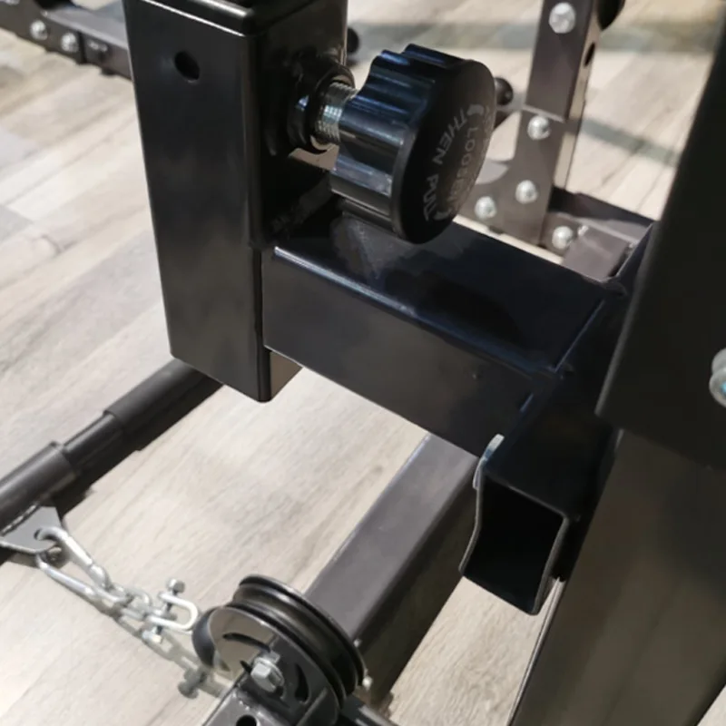 Big Discount Customized Color Sports Equipment Fitness Trainer Multi-Functional High and  Low Pull Squat Rack