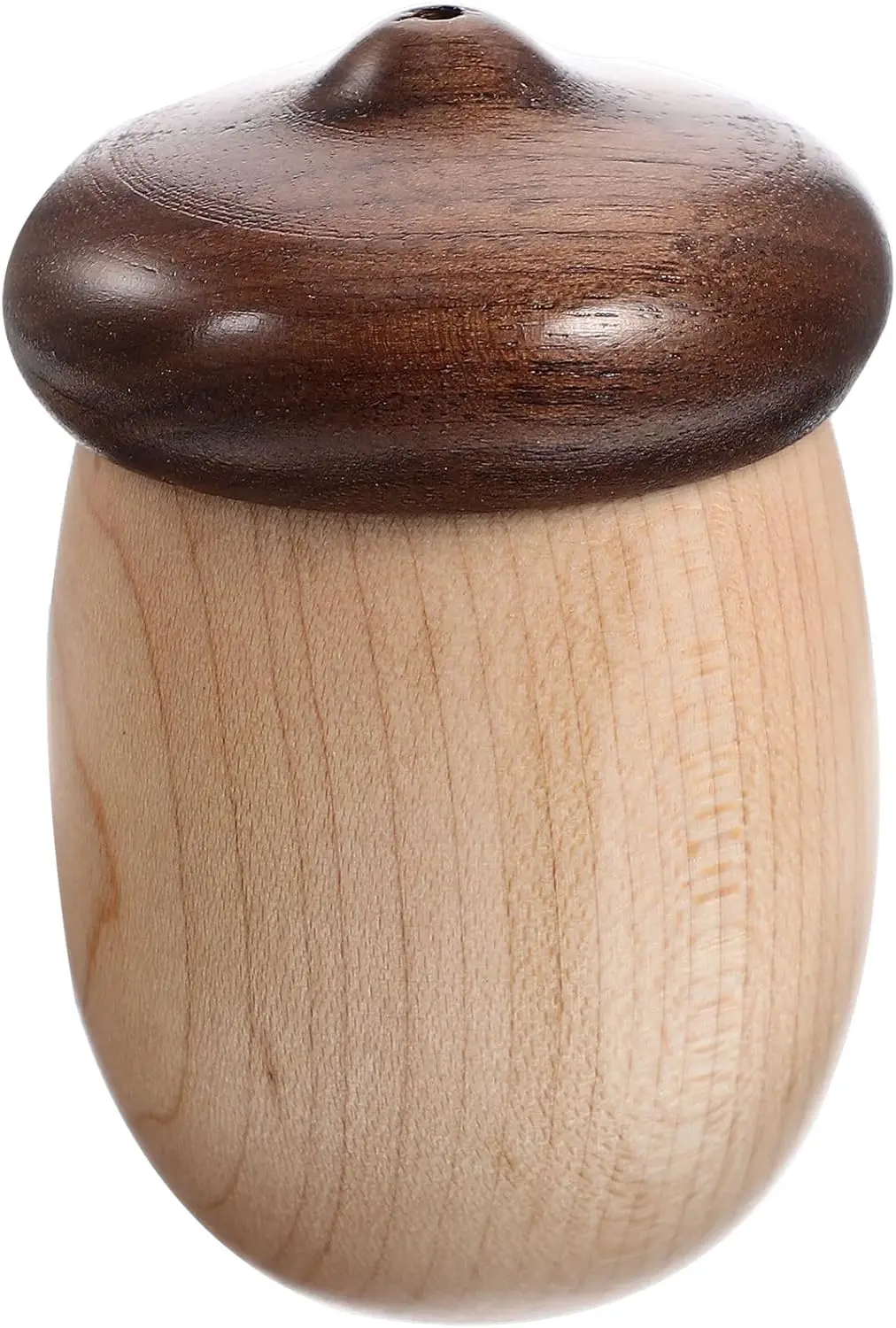 Toothpick Holder Dispenser Wood Cute Nut Shape Toothpick Dispenser Container Vintage Toothpick Storage Box