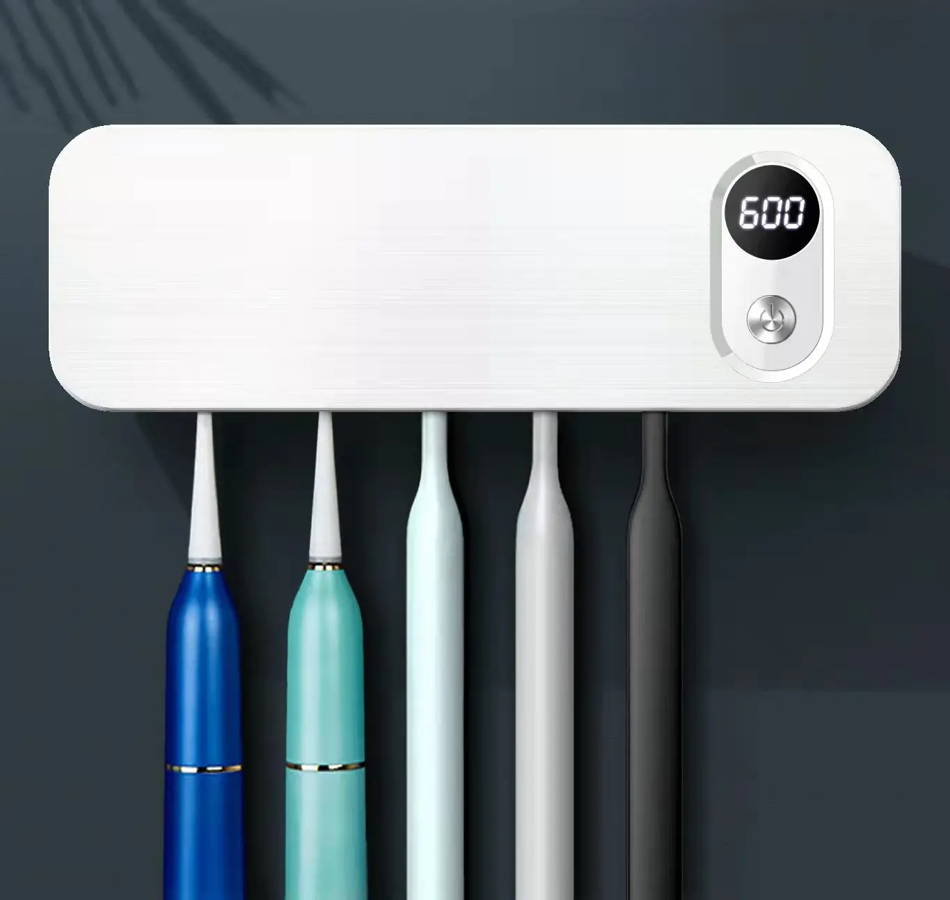 New Arrivals Best Tooth Brush Storage Travel Toothbrush Holder With UVC Rechargeable tongue scraper Sterilization Disinfector