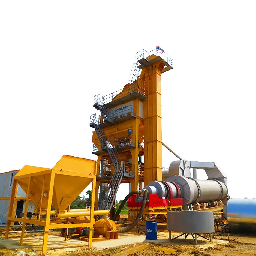 Asphalt Plant Supplier with Capacity 160T/H Tar Manufacturing Machines